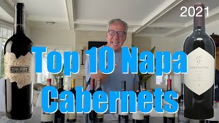 Top 10 Napa Cabernets  Decants with D [upl. by Kilar409]