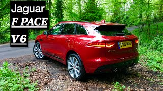 2017 Jaguar F Pace V6 S Review  Inside Lane [upl. by Julietta]