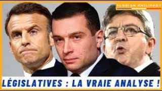 FLORIAN PHILIPPOT  Résultat des élections législatives  la vraie analyse [upl. by Nortna]