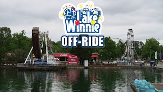 Lake Winnepesaukah Lake Winnie OffRide Footage Georgia Amusement Park  NonCopyright [upl. by Jill454]