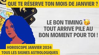 HOROSCOPE JANVIER 2024 POUR TOUS LES SIGNES 🔮 [upl. by Gnoy170]