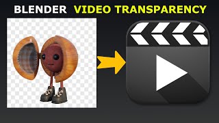 Blender How To Render Video With Alpha Transparency [upl. by Ocisnarf818]