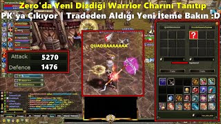 QUADRAAAAAAA  Zeroda Yeni Dizdiği Warrior Charını Tanıtıp İlk PKsına Çıkıyor  Knight Online [upl. by Damalis]