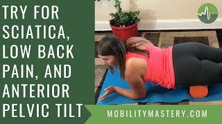 Hip flexor quads and TFL fascial release for pelvic stability low back pain amp healthy hips [upl. by Ellenid635]