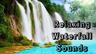 Relaxing Waterfall Sound  Fall Asleep Quickly With Water White Noise [upl. by Sila903]