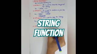 strcmp function [upl. by Hofmann799]