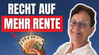 Mit diesem Trick bis zu 22450 € mehr Rente weiß kaum jemand [upl. by Sirrad]