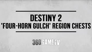 Destiny 2 FourHorn Gulch Region Chest Locations The Tangled Shore Region Chests Locations Guide [upl. by Eniluqaj]