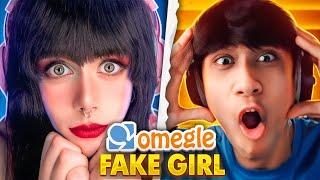 Fake Girl TROLLS Strangers On Omegle Voice Trolling [upl. by Akemaj]