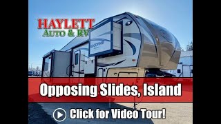 Sold Rockwood 8289WS Opposing Living Slide Used Couples Fifth Wheel RV [upl. by Hallsy]