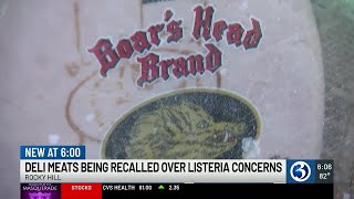 Deli meats being recalled over listeria concerns [upl. by Rogozen]