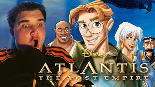 Atlantis The Lost Empire FIRST TIME Movie Reaction [upl. by Einre]