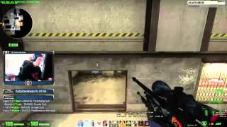 CSGO  Kioshima Insane AWP Jumpshot On Stream [upl. by Esmond]