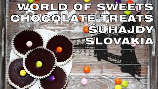 World of Sweets  Slovakia Šuhajdy Chocolate Treats  HappyFoods [upl. by Richarda]