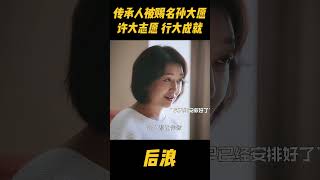 好好的中医传承人非要叫孙头头？师傅直接赐名“孙大愿”，许大志愿，行大成就！zhaolusi 赵露思 中医 传承中医文化 吴刚 wugang 中国电视剧 传承 [upl. by Greyso]