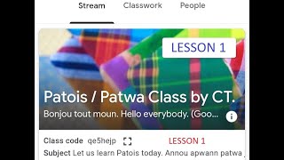 Trinidadian Patwa Lesson 1Basic greetings and farewells [upl. by Attenyw123]