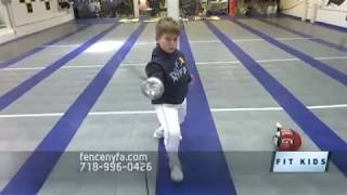 New York Fencing Academy on NY1 Fit Kids [upl. by Deden991]