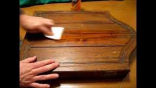 Restore Filthy Antique Wood and Furniture Fast and Simple [upl. by Schechter611]