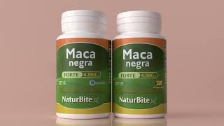 Schwarzes Maca Forte 4000 Naturbite [upl. by Airdnna807]