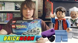 LEGO The DeLorean Time Machine  Brickworm [upl. by Corine]