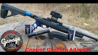 Copper Custom Ruger 1022 Charger Adapter UPDATE [upl. by Anairda25]