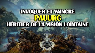 Destiny 2  Vaincre Pauurc Héritier de la vision lointaine boss caché de la Cité des rêves [upl. by Yelsha]