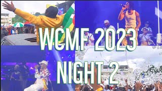 Night 2 ft Beres Hammond  JoeBoy  Tabou Combo  ASA BANTAN  Dominica WCMF 2023  SMPink ♡ [upl. by Atimad]