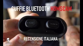 Recensione Auricolari Bluetooth 50 Homscam [upl. by Ennayt922]