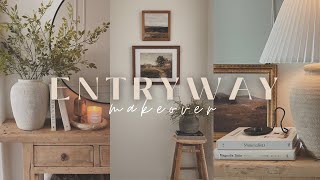 Entryway Makeover amp Spring Decorate With Me 2023  DIY Thrift Flips  DIY Accent Wall [upl. by Melanie]