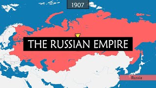 The Russian Empire  Summary on a map [upl. by Neellek275]