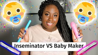 Make A Mom Baby Maker VS Inseminator At Home Self Insemination Kit  Which is the best 4K [upl. by Eliak643]