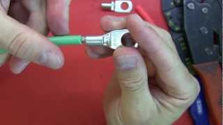 Tutorial How to crimp connectors strip wire and use heat shrink [upl. by Samoht]