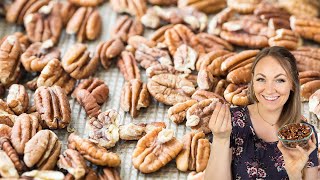 Toasted Pecans are Great for Snacking and Baking [upl. by Azaleah]