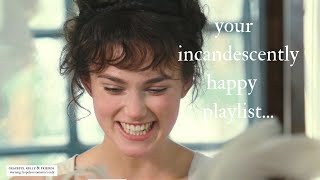 playlist to give you the feeling of being incandescently happy with mr darcy pride and prejudice [upl. by Revkah581]