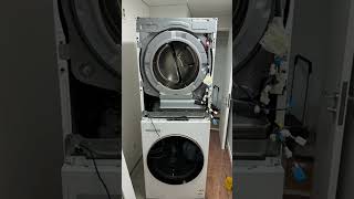 워시타워 분해 좁은문 통과 설치 Washing machine disassembly installation [upl. by Eelyma]