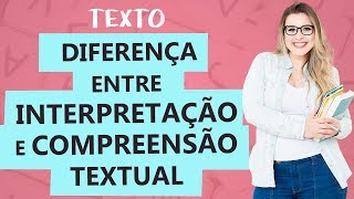 INTERPRETAÇÃO E COMPREENSÃO DE TEXTOS  Aula 14  Profa Pamba  Texto [upl. by Yenaled942]