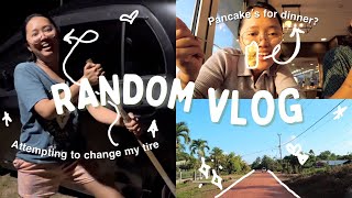 Hi Vlog 14 Opa even bezoeken tasty pancakes amp trying to change a tyre [upl. by Mixie332]