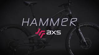 Hammer con cambio Sram AXS [upl. by Ayhtak]