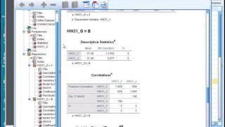 SPSS Regression With SubGroups [upl. by Ennaharas]