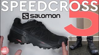 Salomon Speedcross 5 GTX Review Salomon Trail Running Shoes Review [upl. by Hacissej]