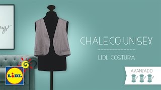 Cómo Hacer un Chaleco Unisex 🧵🧶  Lidl Costura [upl. by Inol]