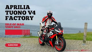 Aprilia Tuono V4 1100 Factory  Isle of Man 2023 [upl. by Munster]