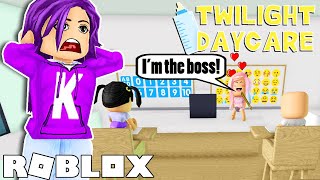 Baby Janet is in Charge of Twilight Daycare  Roblox Roleplay [upl. by Norehc411]