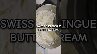 Swiss Meringue Buttercream shorts ytshorts food shortsfeed buttercream trendingshorts cake [upl. by Lebasile]