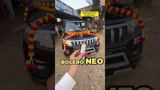 Mahindra Bolero Neo Modification ✅ mahindraboleroneo boleroneo2024 accessories modification [upl. by Illona315]