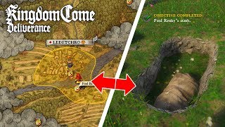 HOW TO FIND REEKYS STASH OF GROSCHENS  Kingdom Come Deliverance  How to Find Reeky and His Stash [upl. by Danae]