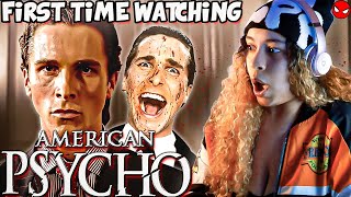 THIS IS SO CHAOTIC  American Psycho Reaction 2000 FIRST TIME WATCHING [upl. by Lleroj678]