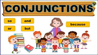 Conjunctions  Conjunctions for kids  What are conjunctions  Conjunctions in English Grammar [upl. by Aelc]