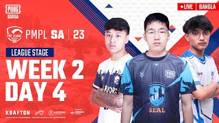 BANGLA 2023 PMPL SA Fall  League Stage Week 2 Day 4  Aim For Victory [upl. by Reiniar]