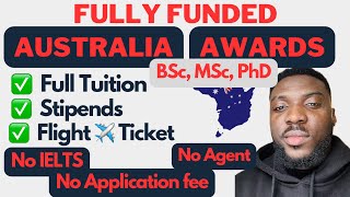 Fully Funded Australia Awards Scholarship for International Students 2024 [upl. by Bat]